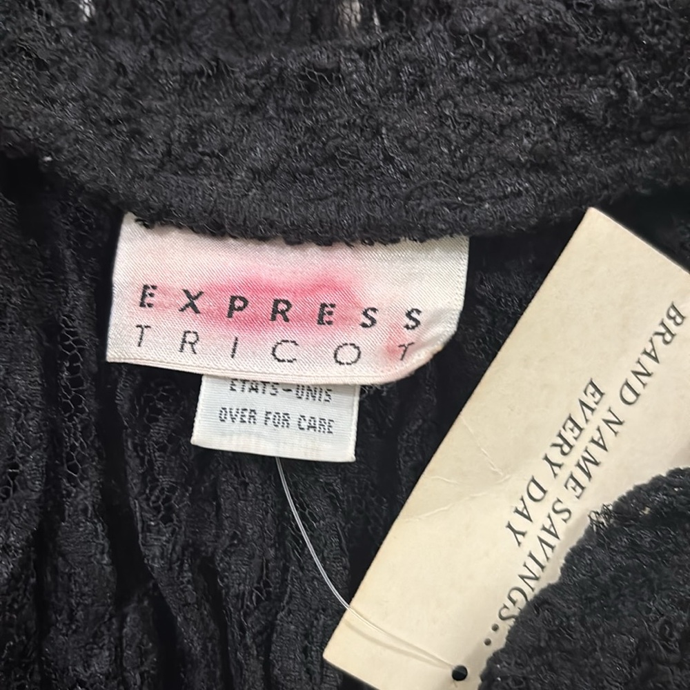 Vintage Express Tricot
All Lace Black Midi Skirt Size L NWT - Picture 6 of 12
